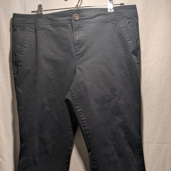 Old Navy Pants & Jumpsuits Black Khaki Pants Poshmark